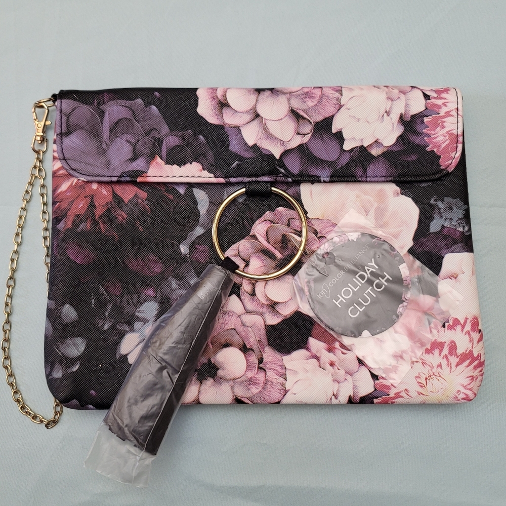 NWT Ion Color Brilliance Holiday Clutch